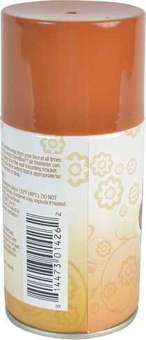 علبة معطر هواء ScentBon قابلة لإعادة التعبئة، القرفة، الكتان الطازج، التفاح الأخضر، المانجو، المحيط، الفانيليا، عبوة من 12 قطعة (12، بني - رائحة القرفة) in Kuwait