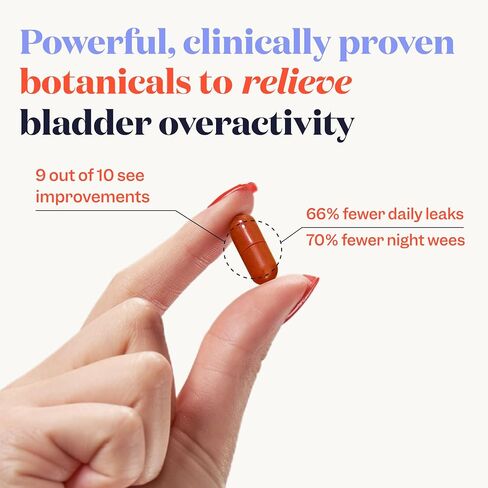 Jude Bladder Control Tablets, Daily Supplement, Reduce Leaks, Relieve Need-to-Go Urgency, Improve Sleep, Overactive Bladder Tablets (60 Count (Pack of 1)) in Kuwait