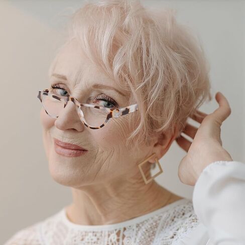 Hubeye 3 Pairs Plastic Retro Half Moon Frame Reading Glasses Lightweight Spring Hinge Women and Men Reader +2.0 in Kuwait