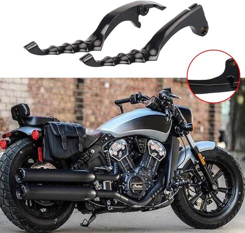 XMMT أسود الألومنيوم دواسة فرامل مقبض عتلات ل H-onda VT600 750 1100 1300 الظل VTX VF CB Nighthawk ماجنا الظل الروح صابر in Kuwait