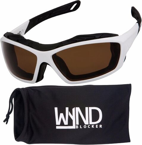 WYND Blocker Polarized Riding Sunglasses Extreme Sports Wrap Motorcycle Glasses in Saudi Arabia