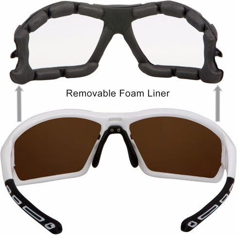 WYND Blocker Polarized Riding Sunglasses Extreme Sports Wrap Motorcycle Glasses in Saudi Arabia