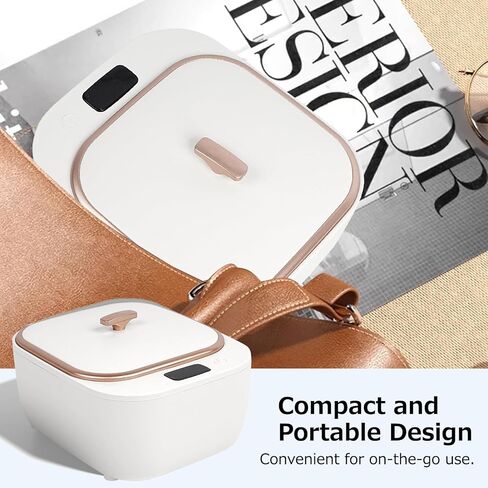 Ultrasonic Jewelry Cleaner, VIPITH Ultrasonic Retainer Cleaner Machine 48kHz Portable UV Cleaner Machine for Dentures, Aligner, Braces, Toothbrush Heads, Ring, Wacth Bands in Kuwait