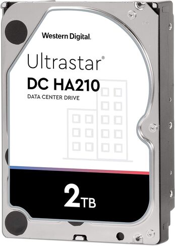 ويسترن ديجيتال 2 تيرابايت Ultrastar DC HA200 SATA HDD - فئة 7200 دورة في الدقيقة، SATA 6 جيجابايت/ثانية، ذاكرة تخزين مؤقت 128 ميجابايت، 3.5 بوصة - HUS722T2TALA604 (متجدد) in Kuwait