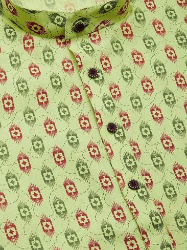 Maple Clothing Kurta Pajama Printed Cotton Indian Apparel for Men in Saudi Arabia