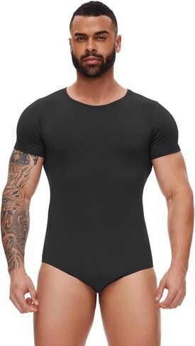 بدلة رجالية بأكمام قصيرة من kiligspace، بيجامة رومبير للرجال بأزرار بين الرجلين - ملابس داخلية أساسية in Kuwait