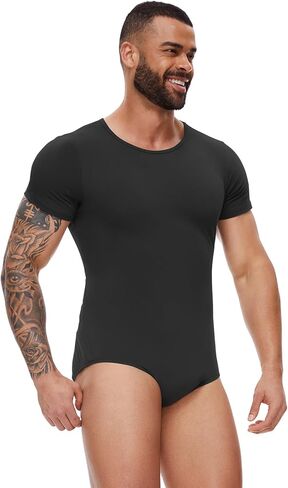 بدلة رجالية بأكمام قصيرة من kiligspace، بيجامة رومبير للرجال بأزرار بين الرجلين - ملابس داخلية أساسية in Kuwait