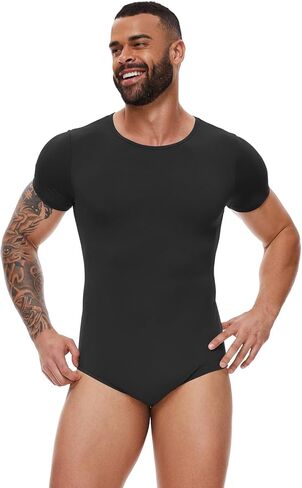 بدلة رجالية بأكمام قصيرة من kiligspace، بيجامة رومبير للرجال بأزرار بين الرجلين - ملابس داخلية أساسية in Kuwait