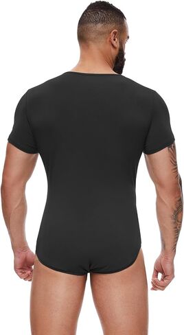 بدلة رجالية بأكمام قصيرة من kiligspace، بيجامة رومبير للرجال بأزرار بين الرجلين - ملابس داخلية أساسية in Kuwait