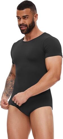 بدلة رجالية بأكمام قصيرة من kiligspace، بيجامة رومبير للرجال بأزرار بين الرجلين - ملابس داخلية أساسية in Kuwait