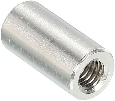 MECCANIXITY M6 x 250mm 304 Stainless Steel Fully Threaded Rod W 5Pcs M6 x 20mm Round Stud Nuts in Saudi Arabia
