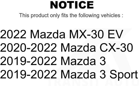 وسادات الفرامل القرصية الخلفية من السيراميك NWF-PRC2219 لمازدا 3 CX-30 Sport MX-30 EV in Saudi Arabia