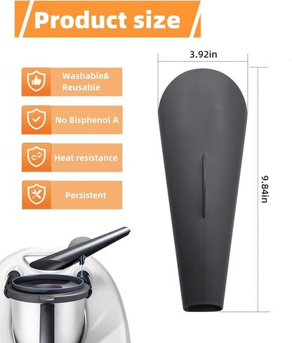 غطاء جهاز البخار من Maigoo، محول البخار متوافق مع ملحقات Thermomix TM6/TM5، ملحقات قدر الضغط القابلة للغسل وإعادة الاستخدام in Kuwait