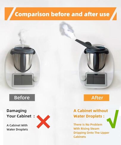 غطاء جهاز البخار من Maigoo، محول البخار متوافق مع ملحقات Thermomix TM6/TM5، ملحقات قدر الضغط القابلة للغسل وإعادة الاستخدام in Kuwait