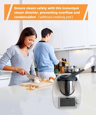 غطاء جهاز البخار من Maigoo، محول البخار متوافق مع ملحقات Thermomix TM6/TM5، ملحقات قدر الضغط القابلة للغسل وإعادة الاستخدام in Kuwait