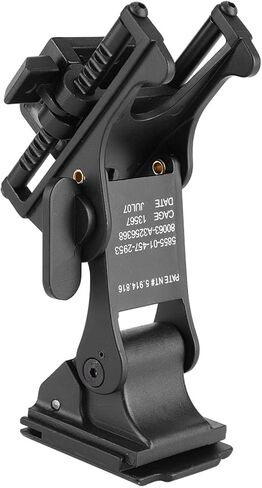 NITRIP Helmet Bracket Base Set, Anti-Vibration Helmet Mount Holder Bracket, Lightweight Helmet Mount, Action Cameras for Night Vision Goggles Cycling Riding in Kuwait