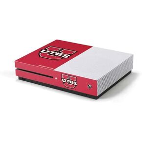Skinit Decal Gaming Skin Compatible with Xbox One S Console - Officially Licensed College University of Utah Block U Design in Kuwait