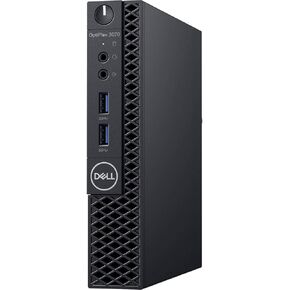 Dell Optiplex 3070 (أحدث طراز) كمبيوتر شخصي صغير (MFF) Core i3-9100T (3.10 جيجا هرتز رباعي النواة) 8 جيجابايت DDR4 RAM 256 جيجابايت PCIe M.2 SSD Windows 11 Professional (متجدد) in Kuwait