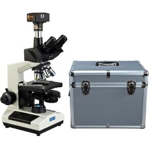 OMAX 40X-2000X 18MP USB3 Digital Phase Contrast Trinocular LED Microscope with Hard Aluminum Case in Kuwait