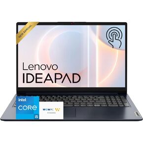 كمبيوتر محمول Lenovo Ideapad مقاس 15.6 بوصة بشاشة تعمل باللمس بدقة FHD • إصدار 2026 • معالج Intel i5-1335U 10-Core (Beats i7-1255U) • ذاكرة وصول عشوائي (RAM) سعة 12 جيجابايت • مساحة تخزين 768 جيجابايت (256 جيجابايت SSD + 512 جيجابايت خارجي) • مساعد الطيار in Kuwait