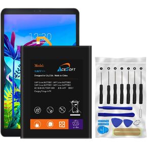 مجموعة أدوات إصلاح البطارية القياسية Li_ion Boost 8300mAh ذات السعة الدائمة المتوافقة مع LG G Pad 5 10.1 FHD LM-T600TS in Kuwait