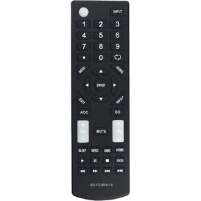 NS-RC4NA-18 Replacement Remote for Insignia TV NS-49D420NA18 NS-32D311NA17 NS-32D311NA17 NS-55D420NA18 NS-40D420MX18 NS-40D420MX18 NS-55D420MX18 NS-39D310NA17 NS-50D510NA17 NS-50D510MX17 in Kuwait