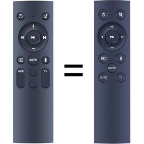 Remote Control Replacement Applicable for TCL Alto 6 6+ 2.0 Channel Home Theater Sound Bar TS6100-NA TS6100 TS6110 TS6110-NA, Alto 3 TS3100 TS3100-EU TS3100-NA in Saudi Arabia