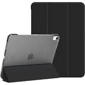 حافظة لجهاز iPad Air 11 بوصة M3/M2 2025/2024، حامل ذكي ثلاثي الطي لجهاز iPad Air 5th/4th Gen 10.9 بوصة 2022/2020، حافظة خلفية شفافة من البولي كربونات مع خاصية التنبيه/النوم التلقائي، Air 7/6/5/4، وردي in Kuwait