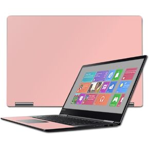 Mightyskins Skin متوافق مع Lenovo Yoga 710 15.6" - أحمر خدود صلب | غطاء ملتف من الفينيل واقٍ ومتين وفريد ​​من نوعه | سهل التطبيق والإزالة وتغيير الأنماط | صنع في الولايات المتحدة الأمريكية in Kuwait
