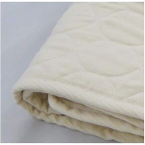 100% Organic Cotton Fully Quilted Machine Wash/Dry Pad - Baby Bunk 17 x 35 in Saudi Arabia