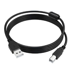 كابل طابعة ET-2800 USB 2.0 متوافق مع طابعة Epson EcoTank ET-2800، ET-4800، ET-2400، ET-2850، ET-8550، ET-4850، ET-3850، ET-2803، ET-15000، ET-8500، XP-5200، XP-4200 (5 قدم، 1.5 م) in Kuwait
