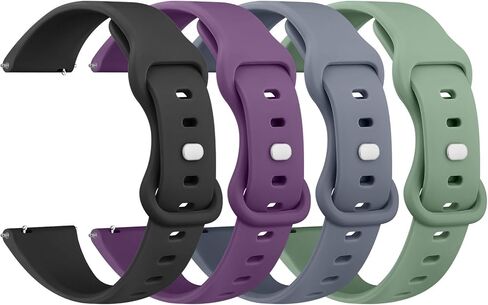 Vancle Veryfit Smart Watch Bands, for VeryFit IDW13 IDW16 IDW19 IDW26 IDW28 Soft Silicone Adjustable Straps in Saudi Arabia