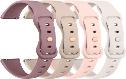 Vancle Veryfit Smart Watch Bands, for VeryFit IDW13 IDW16 IDW19 IDW26 IDW28 Soft Silicone Adjustable Straps in Saudi Arabia