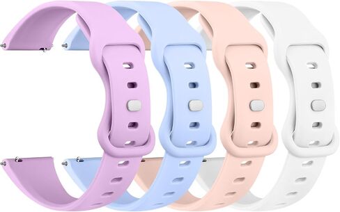 Vancle Veryfit Smart Watch Bands, for VeryFit IDW13 IDW16 IDW19 IDW26 IDW28 Soft Silicone Adjustable Straps in Saudi Arabia