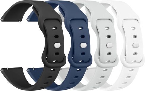 Vancle Veryfit Smart Watch Bands, for VeryFit IDW13 IDW16 IDW19 IDW26 IDW28 Soft Silicone Adjustable Straps in Saudi Arabia
