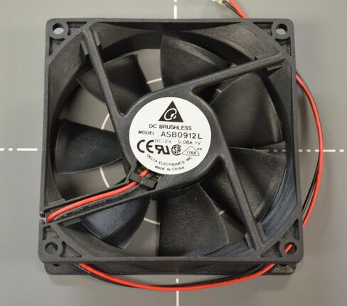 Delta ASB0912L Low Speed QUIET Case Fan 92mm x 25mm 2 pin in Saudi Arabia