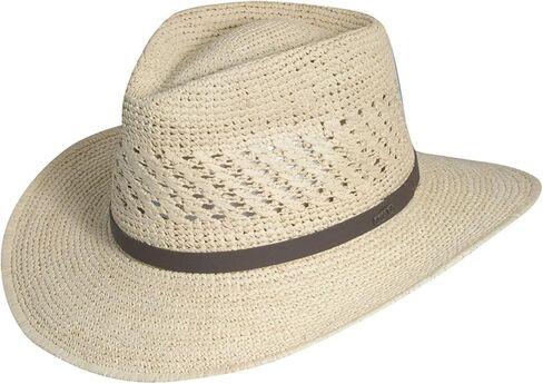 Scala Men's Fine Crochet Raffia Outback in Kuwait