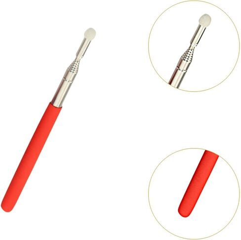 Generic Telescopic Teacher Pointer Teaching Rod, Multifunctional Handheld Extendable for School Conference Presentation Supplies, Red in Saudi Arabia
