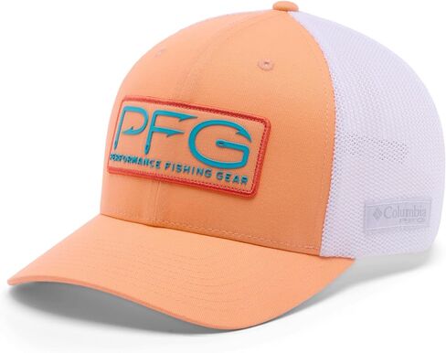 Columbia Unisex PFG Hooks Mesh Ball Cap, Vintage Blue, XX-Large in Saudi Arabia