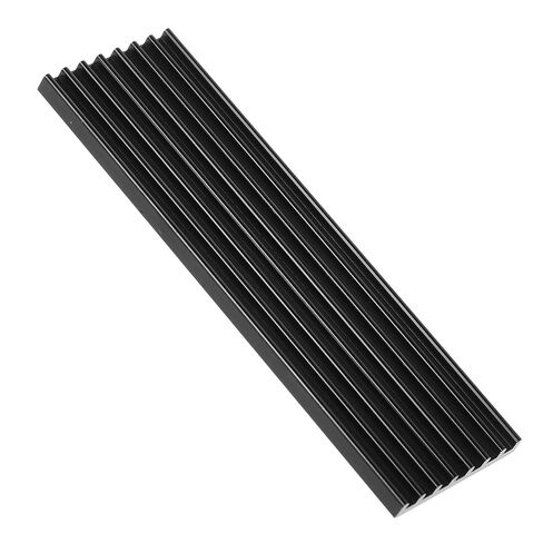 Aluminum Alloy M.2 SSD Heat Sink Cooler Pads with Thermal Pads 8pcs Passive Cooling for PC Laptop SSD Storage Black in Saudi Arabia