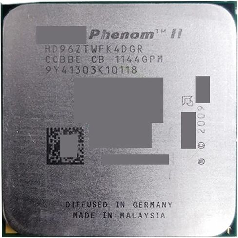 معالج وحدة المعالجة المركزية رباعي النواة ph X4 960T 3 جيجا هرتز HD96ZTWFK4DGR 95 واط مقبس AM3 938pin in Saudi Arabia