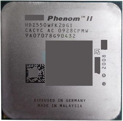 Phenmon X2 550 3.1GHz Dual-Core CPU Processor HDZ550WFK2DGI HDX550WFK2DGM 80W Socket AM3 938pin in Saudi Arabia