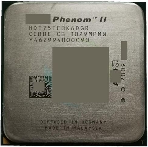 معالج وحدة المعالجة المركزية Phenmon X6 1075T X6-1075T 3.0 جيجا هرتز سداسي النواة HDT75TFBK6DGR 125 واط مقبس AM3 938pin in Saudi Arabia