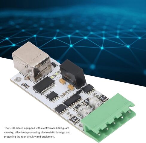 وحدة تحويل USB إلى 422 485 مع أسلاك توصيل، وحماية ESD، وحدة محول محول تسلسلي مستقرة وموثوقة تدعم 3.3 فولت 5.5 فولت in Kuwait