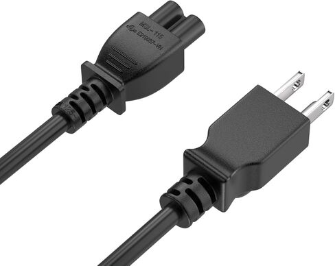 سلك طاقة تيار متردد للكمبيوتر الدفتري بطول 15 قدم و3 شقوق IEC320 C5 إلى NEMA 5-15P in Saudi Arabia