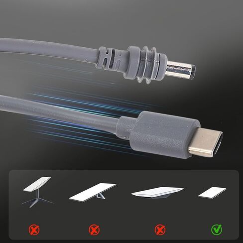 Diyeeni 5m/16.4FT for Mini DC Power Cable, 3 in 1 USB C, DC & 12V/24V Car Charger to DC Power Cable Compatible with Power Bank 65W + PD Source in Saudi Arabia