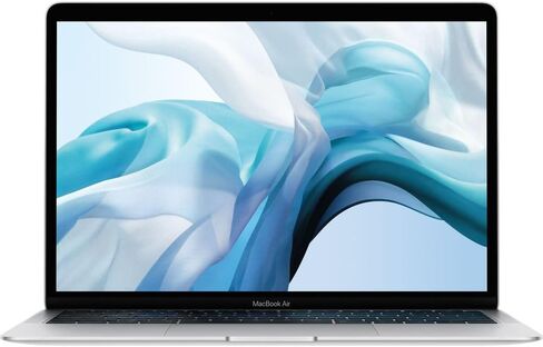 ابل ماك بوك اير 2018 مع معالج انتل كور i5 بسرعة 1.6 جيجا هرتز، شاشة 13 بوصة، ذاكرة الوصول العشوائي 16 جيجا، تخزين SSD 256 جيجا، فضي (متجدد) in Kuwait
