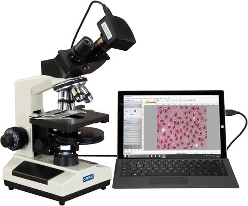 OMAX 40X-2000X Super Speed USB3 10MP Binocular Plan Phase Contrast Microscope with Turret Phase Disk in Saudi Arabia