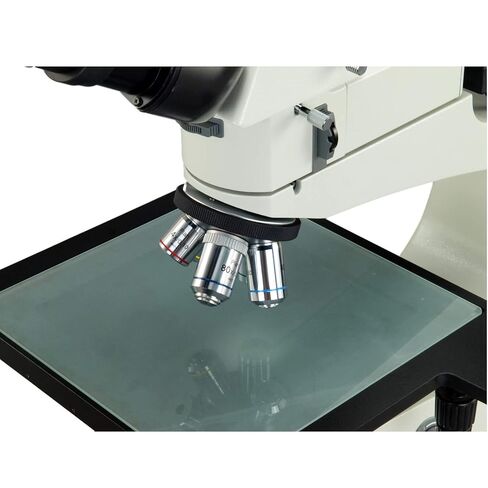 OMAX 40X-400X USB3 18MP Large Stage Trinocular Infinity Polarizing Industrial Inspection Microscope in Saudi Arabia