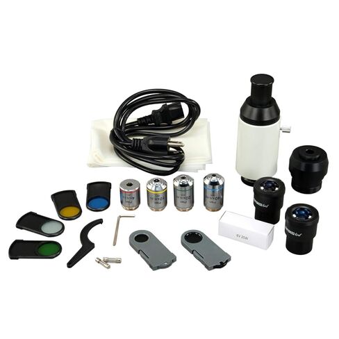 OMAX 40X-400X USB3 18MP Large Stage Trinocular Infinity Polarizing Industrial Inspection Microscope in Saudi Arabia